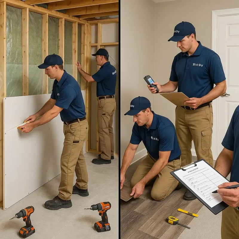 Repairs and Reconstruction process in Weatherford, OK